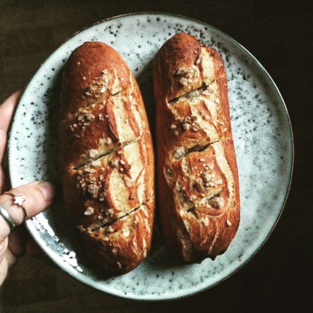 Lardo & Smoked Salt Pretzels