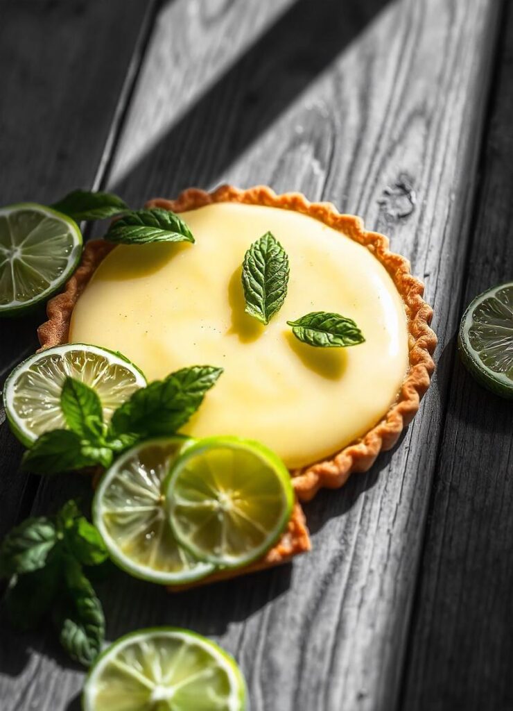 Gypsy Tart with Cachaça Lime Curd