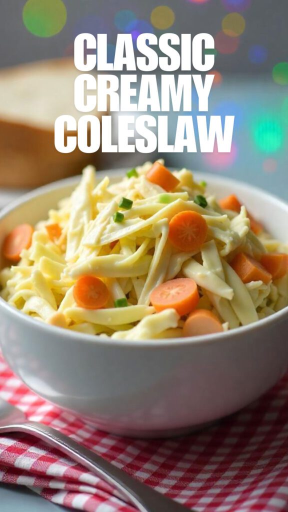 Classic Creamy Coleslaw