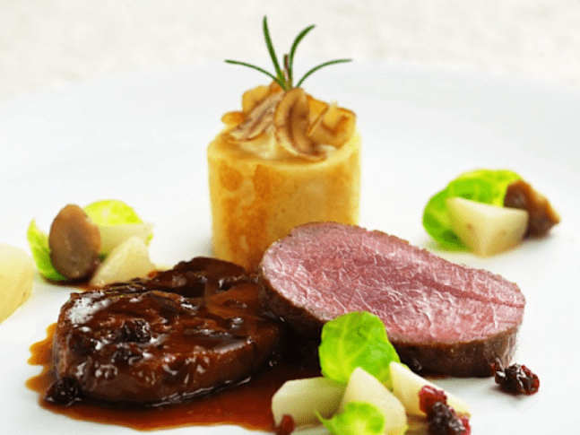 A Culinary Delight with Deer Venison Lion and Deer Veal Brisket