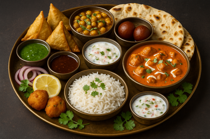 Indian Food Platter to Share