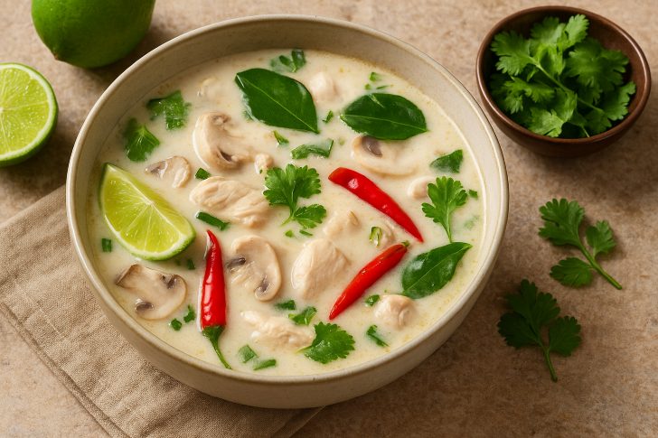 Authentic Tom Kha Kai – Thai Coconut Chicken Soup Recipe