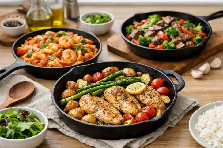 Easy Skillet Dinners for Busy Weeknights