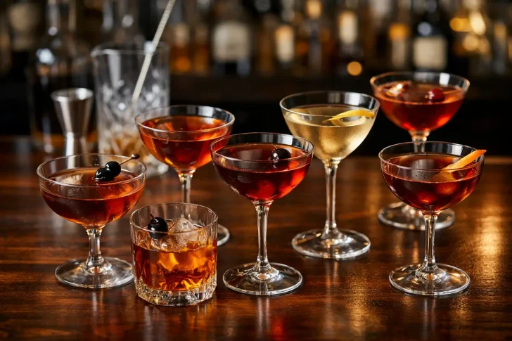7 Manhattan Cocktail Variations to Make Tonight