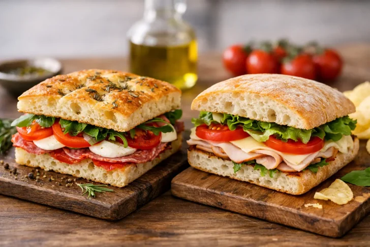 Focaccia vs Ciabatta Sandwiches: Which Bread Is Best?