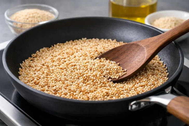 How to Toast Sesame Seeds Without Burning Them