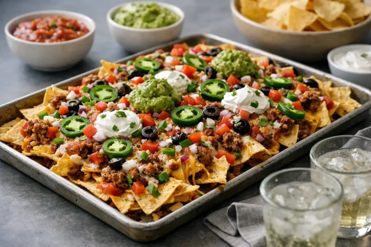 Sheet Pan Nachos for Parties That Stay Crisp